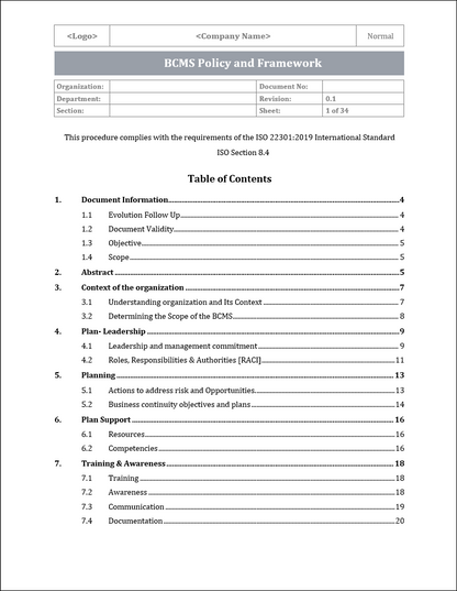 ISO 22301