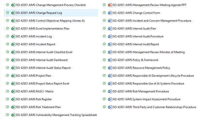 ISO 42001 AI Governance Framework