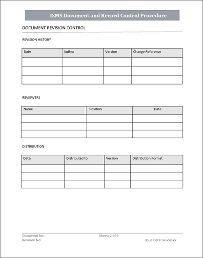 ISO 27001:2022 Documentation Toolkit