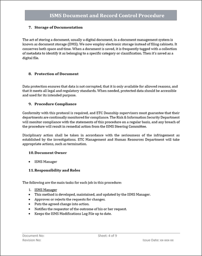 ISO 27001:2022 Documentation Toolkit
