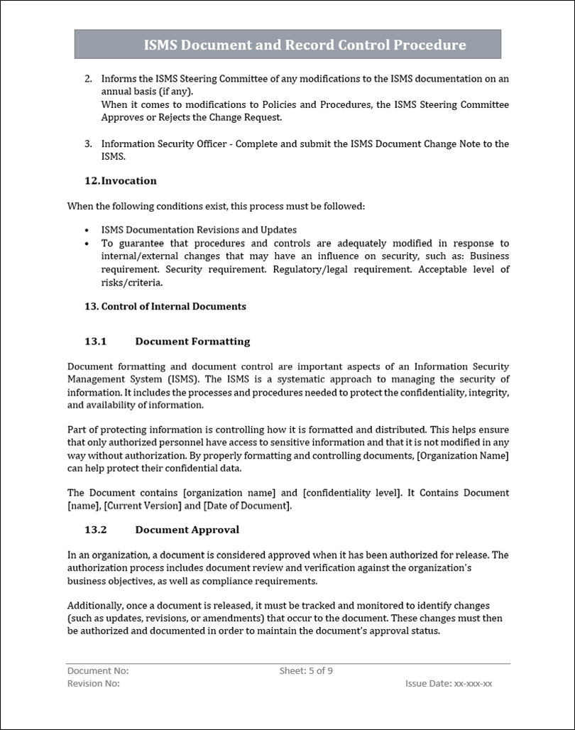 ISO 27001:2022 Documentation Toolkit]