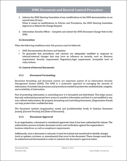 ISO 27001:2022 Documentation Toolkit]