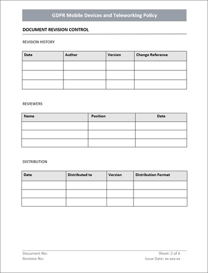 GDPR Implementation Toolkit