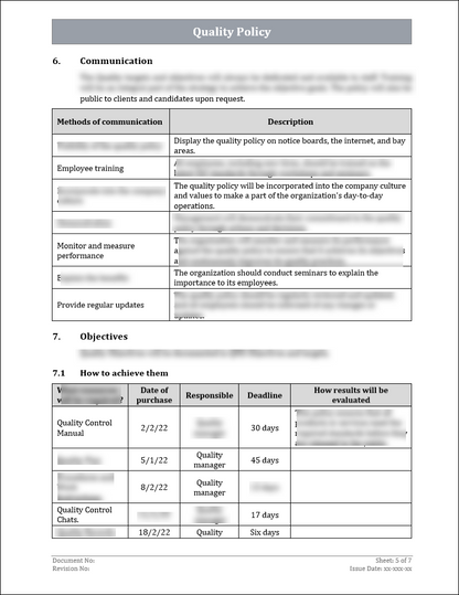 Iso 9001 Documentation toolkit